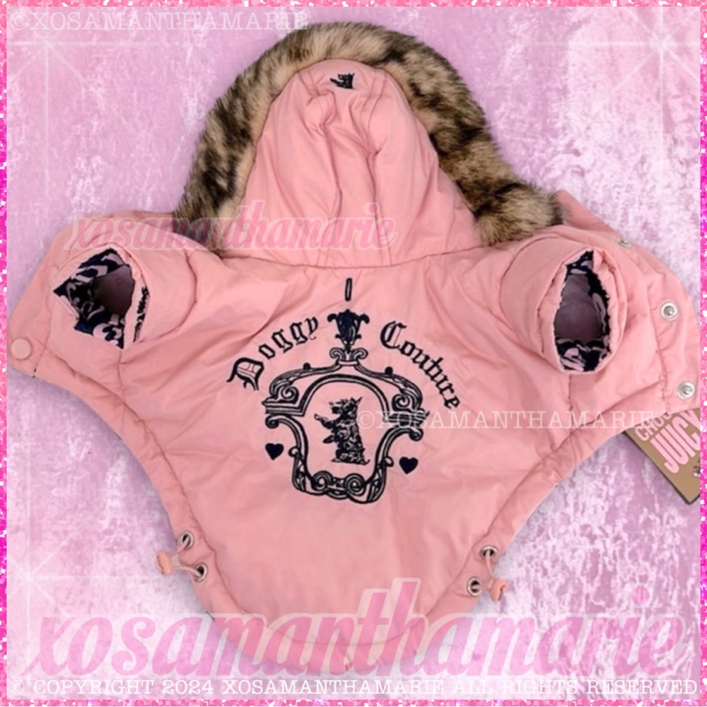 Juicy Couture Dog Puffer Jacket